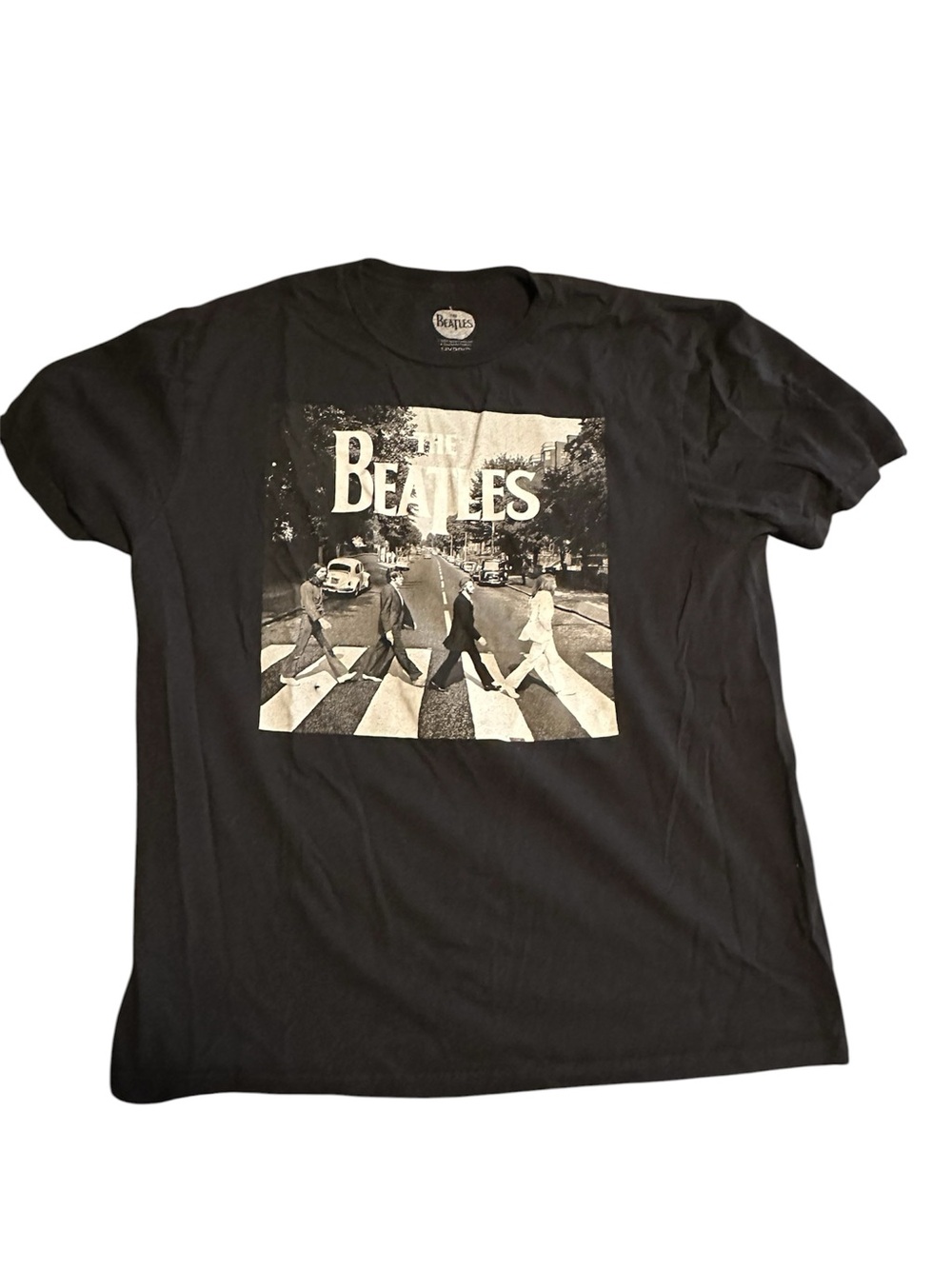 Hybrid Apparel Black Beatles Abbey Road Graphic Tee